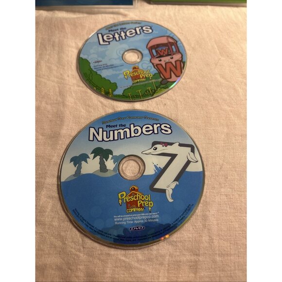 NEW Preschool Prep Company Collection Series Letters Numbers Shapes 10 DVD Box - Picture 15 of 16